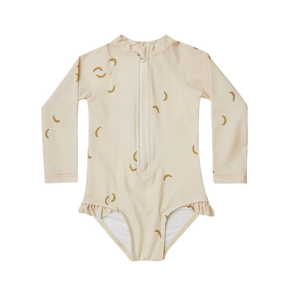 Rylee + Cru Rashguard One Piece Bananas - Picture 2 of 4